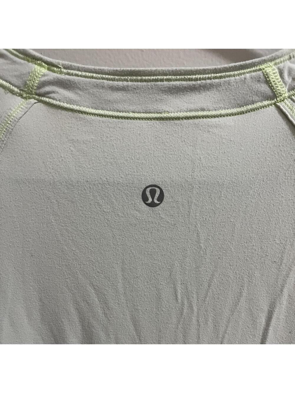 Lululemon very light green long sleeve shirt #sportswear